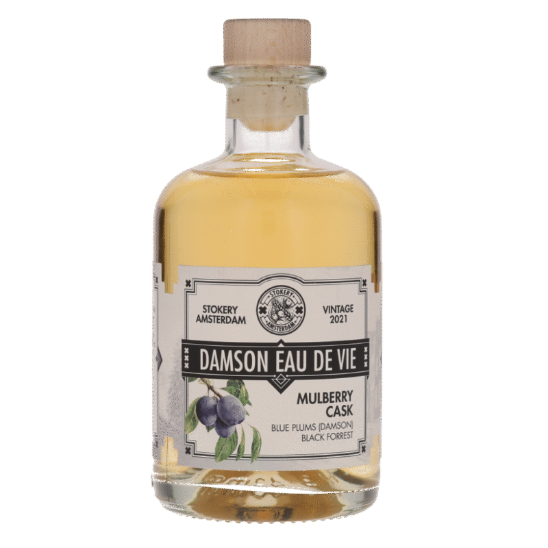 Stokery Amsterdam Damson brandy Mulberry cask - Trade In Spirits