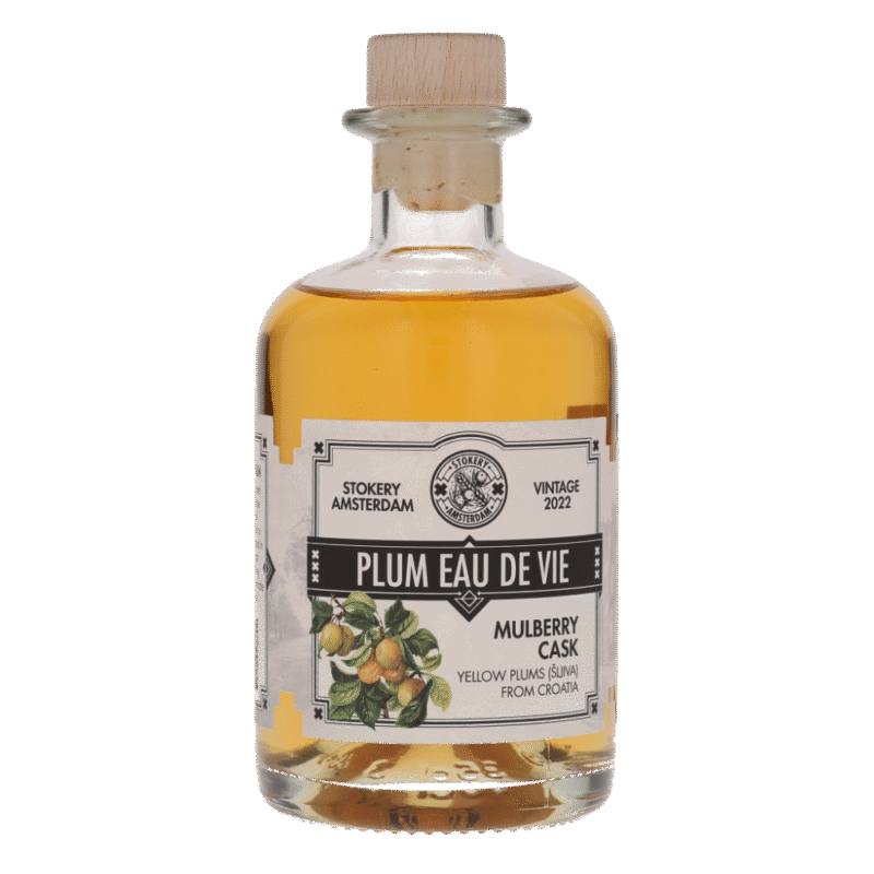 Stokery Amsterdam Yellow Plum Eau de Vie - Mulberry cask 2022 - Trade In Spirits