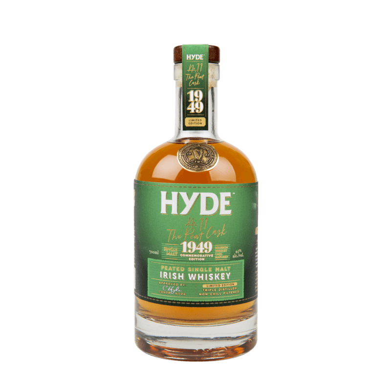 HYDE No 11 Peated Irish Single Malt 43% ABV 700ml — Smoky Irish Whiskey for Retail and Horeca